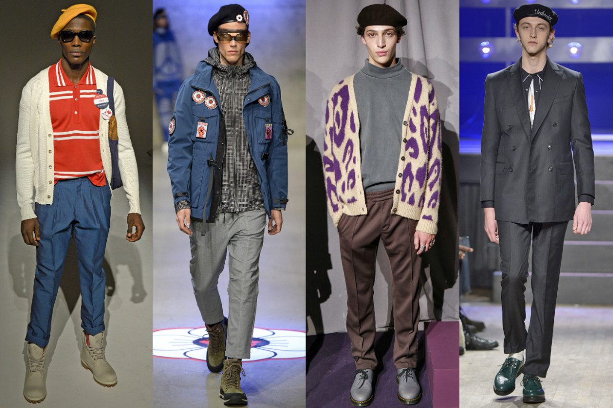 From left: David Hart, Dyne, Maiden Noir and Ovadia & Sons. Photos: Imaxtree