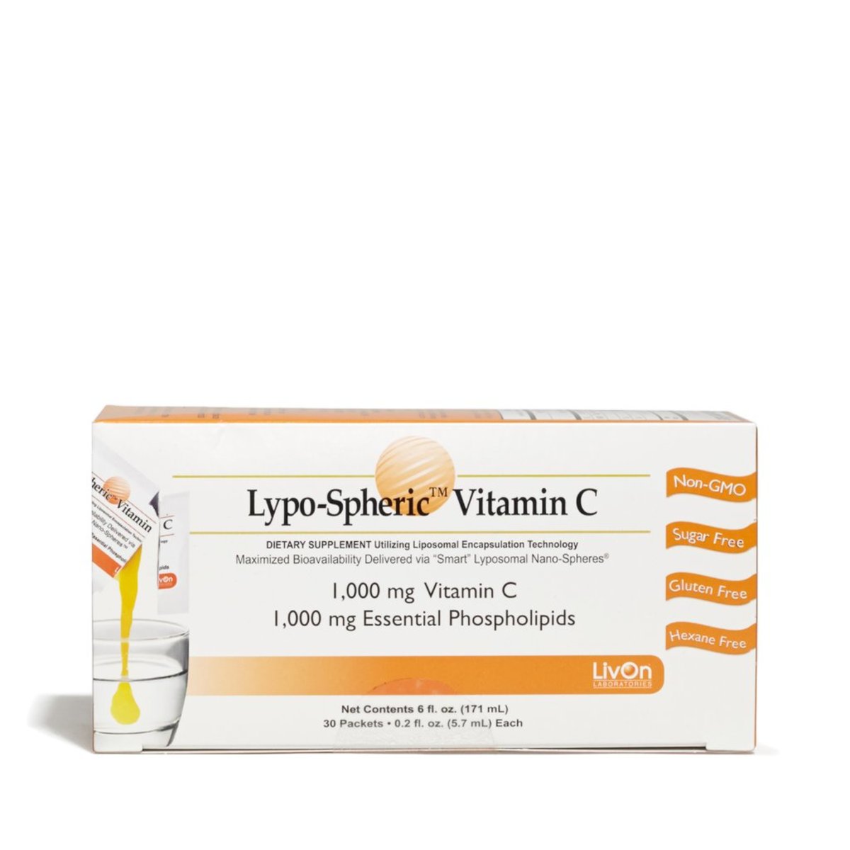 LivOn Labs Lypo-Spheric Vitamin C, $42, available here.