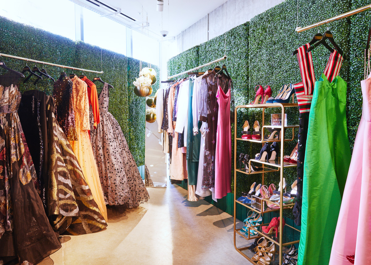 Inside the Runway to Red Carpet showroom. Photo: Courtesy