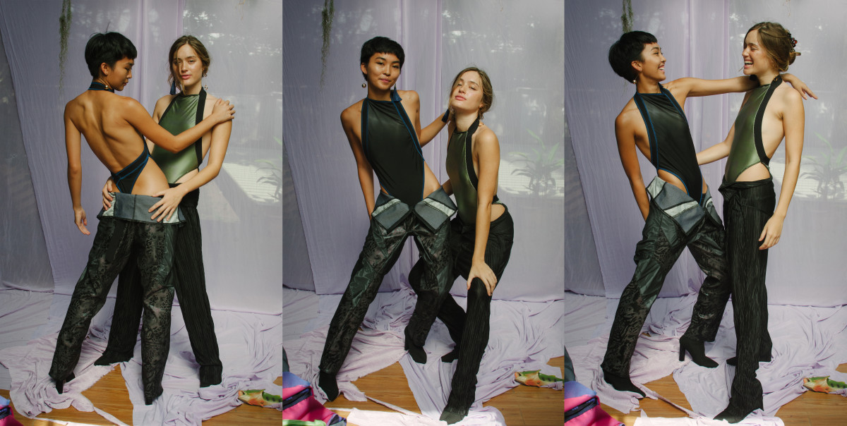 Toqa designers Isabel Sicat and Aiala Rickard. Photo: Whitney Bauck/Fashionista