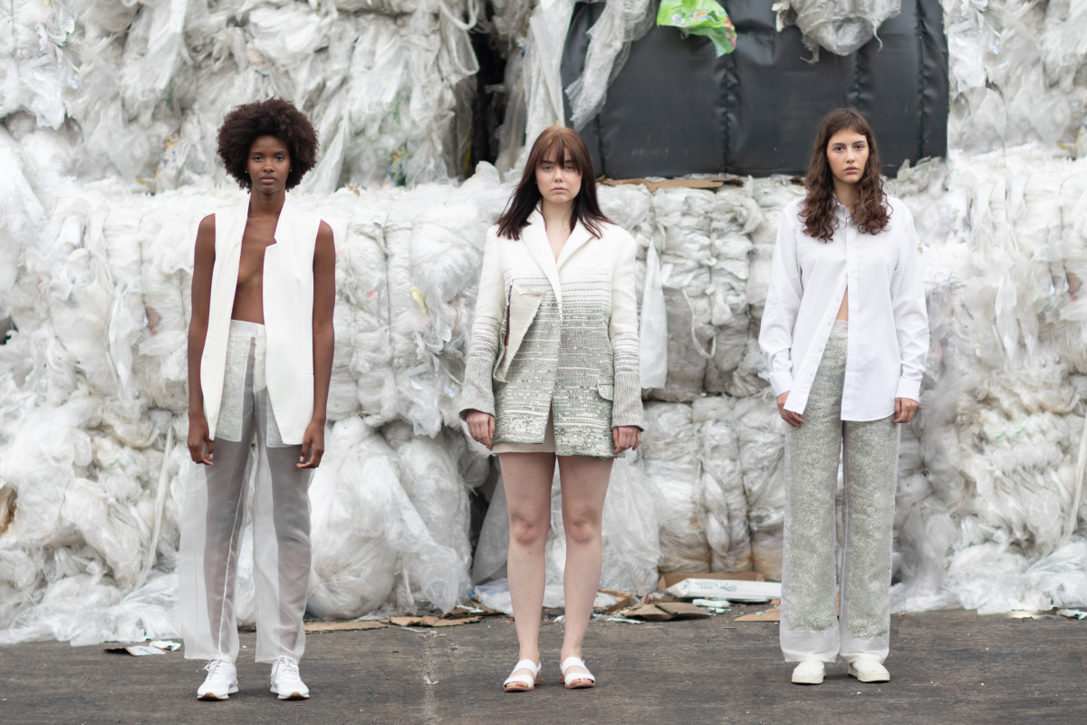 Looks from Jaadi Nogueira Fonseca's thesis collection. Photo: Emma Wedmore/Courtesy of Jaadi Nogueira Fonseca