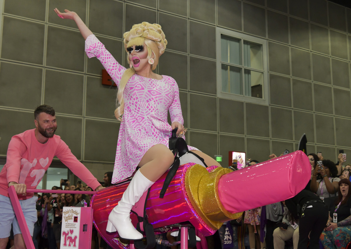 Trixie Mattel at RuPaul's DragCon in Los Angeles. Photo: Rodin Eckenroth/Getty Images