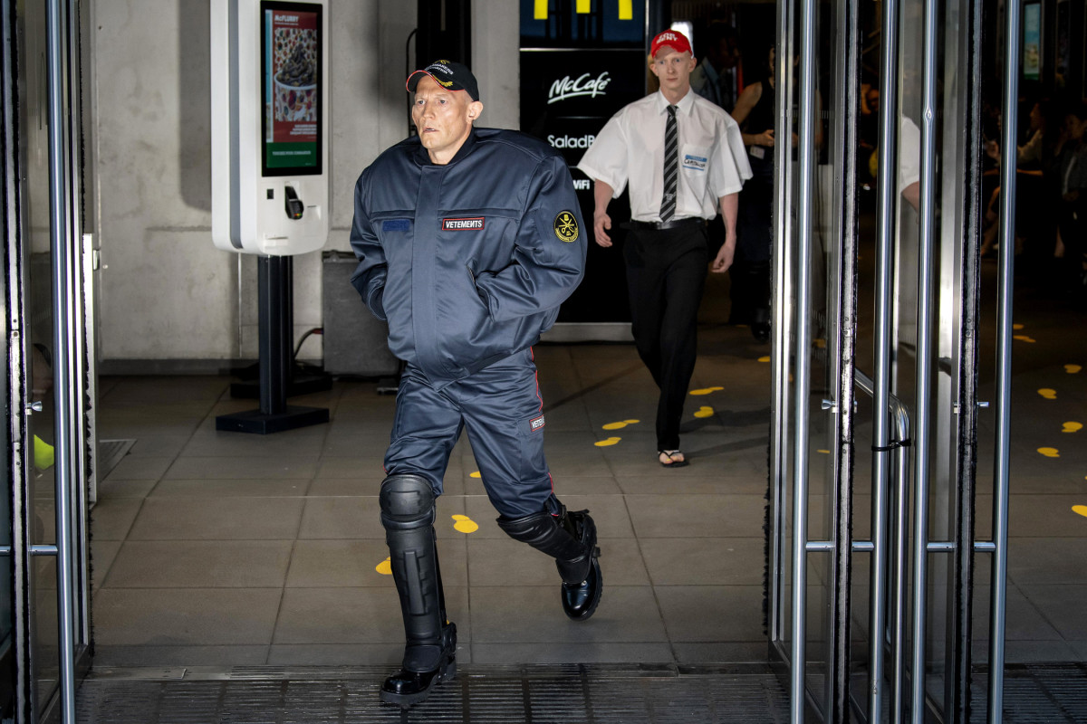 Vetements Takes Over a Parisian McDonald's for Its Anti-Capitalist