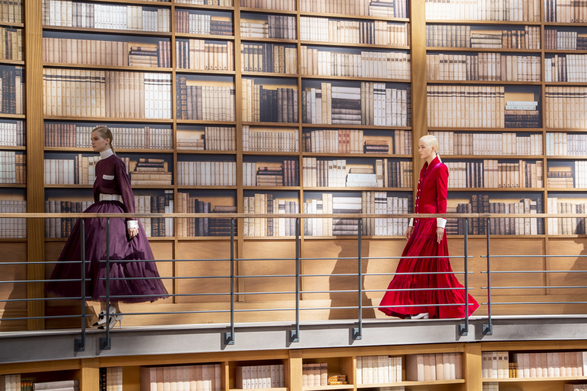 Looks from the Chanel Couture Fall 2019 collection. Photo: Imaxtree