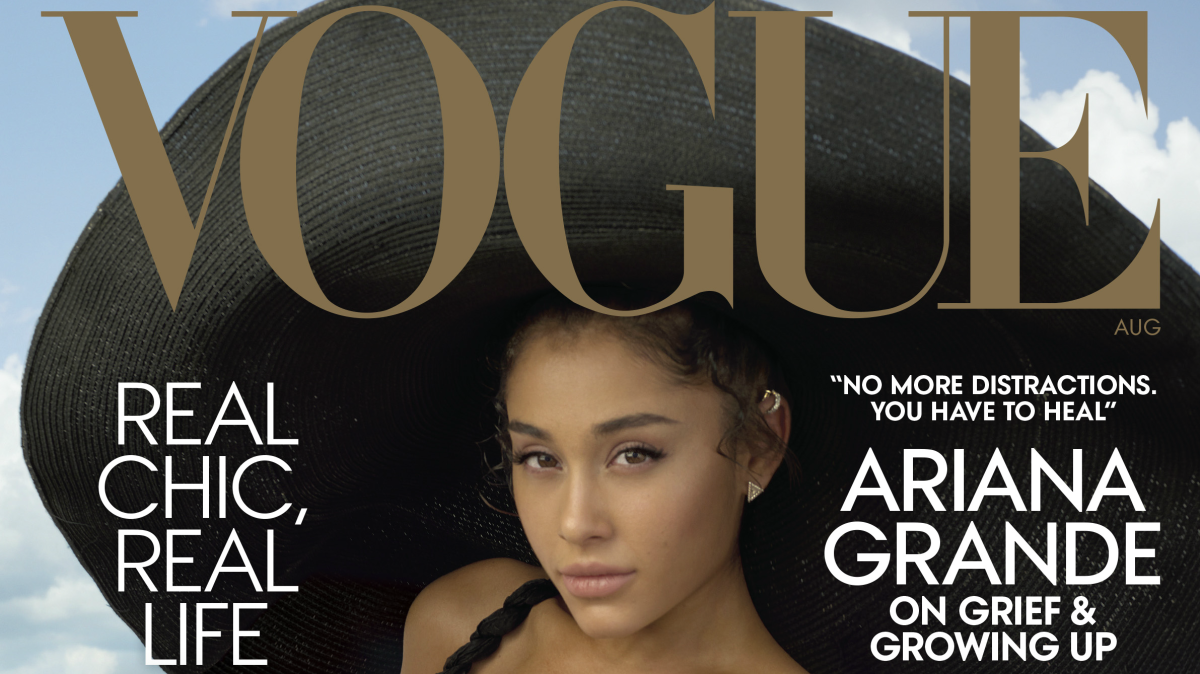 Must Read Ariana Grande Covers The August Issue Of Vogue