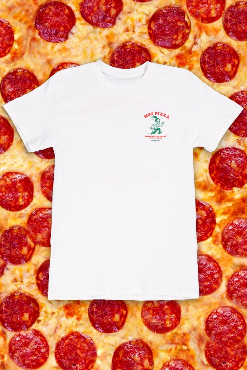 Emma Pizza Joint Tee, $25, available here.
