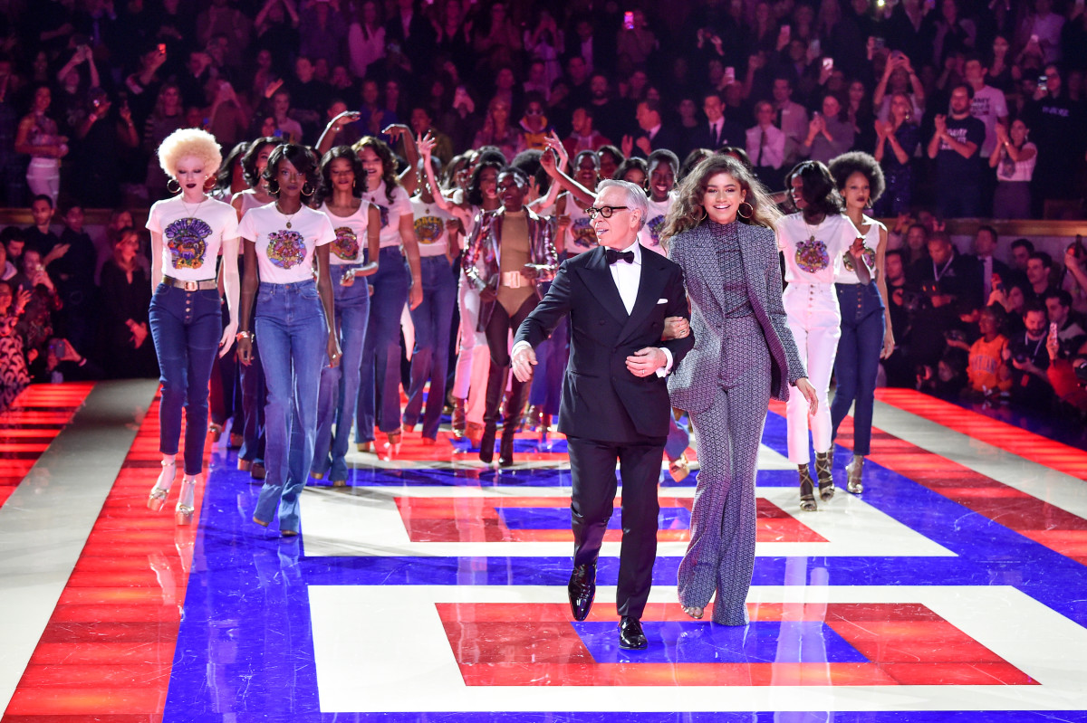 zendaya and tommy hilfiger