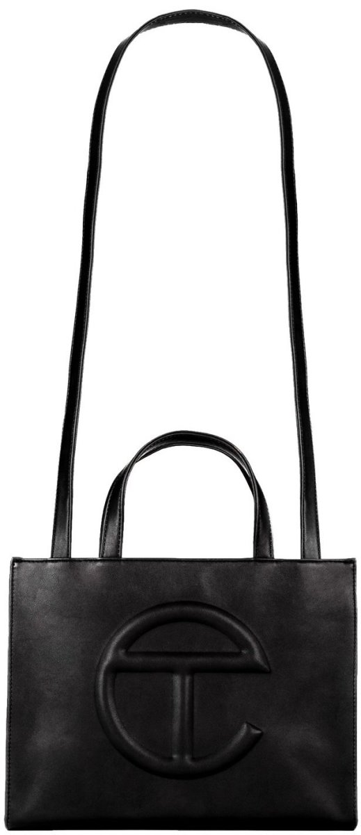 Telfar Medium Black Shopping Bag, $190, available here.