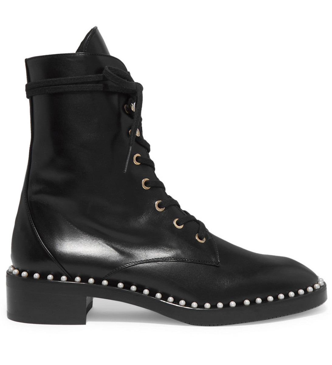 stuart weitzman velvet combat boots