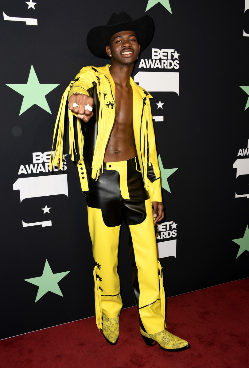 Lil Nas X at the 2019 BET Awards. Photo: Frazer Harrison/Getty Images