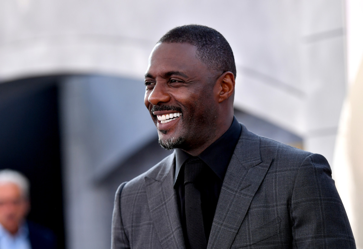 Hiiiiii. Idris Elba in Tom Ford at the Los Angeles premiere of 'Fast & Furious Presents: Hobbs & Shaw.' Photo: Photo by Emma McIntyre/Getty Images