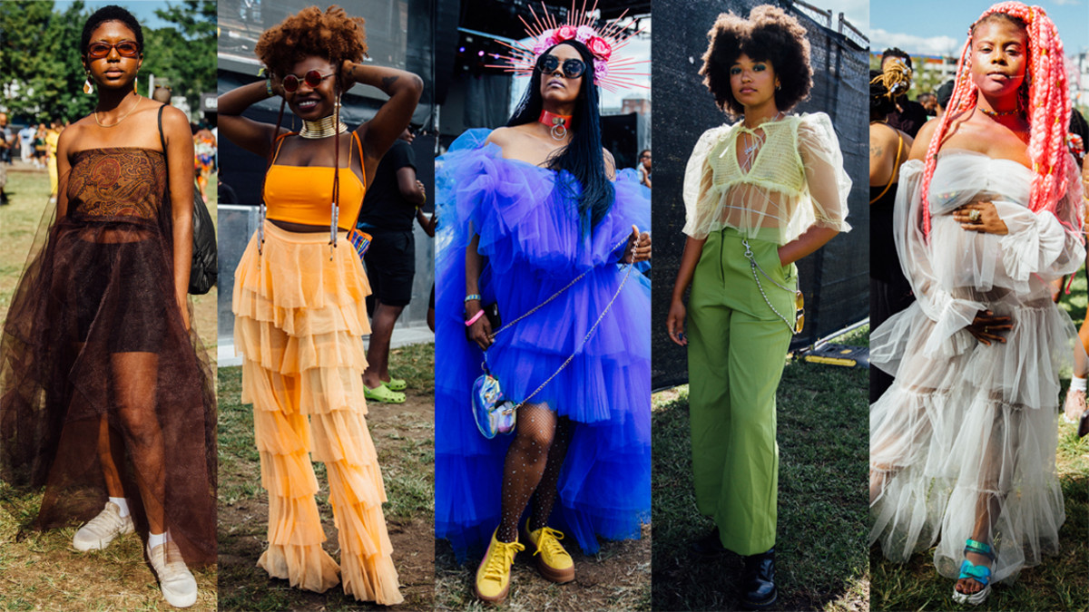 Tulle Was a Festival Fashion Favorite at Afropunk 2019 - Fashionista