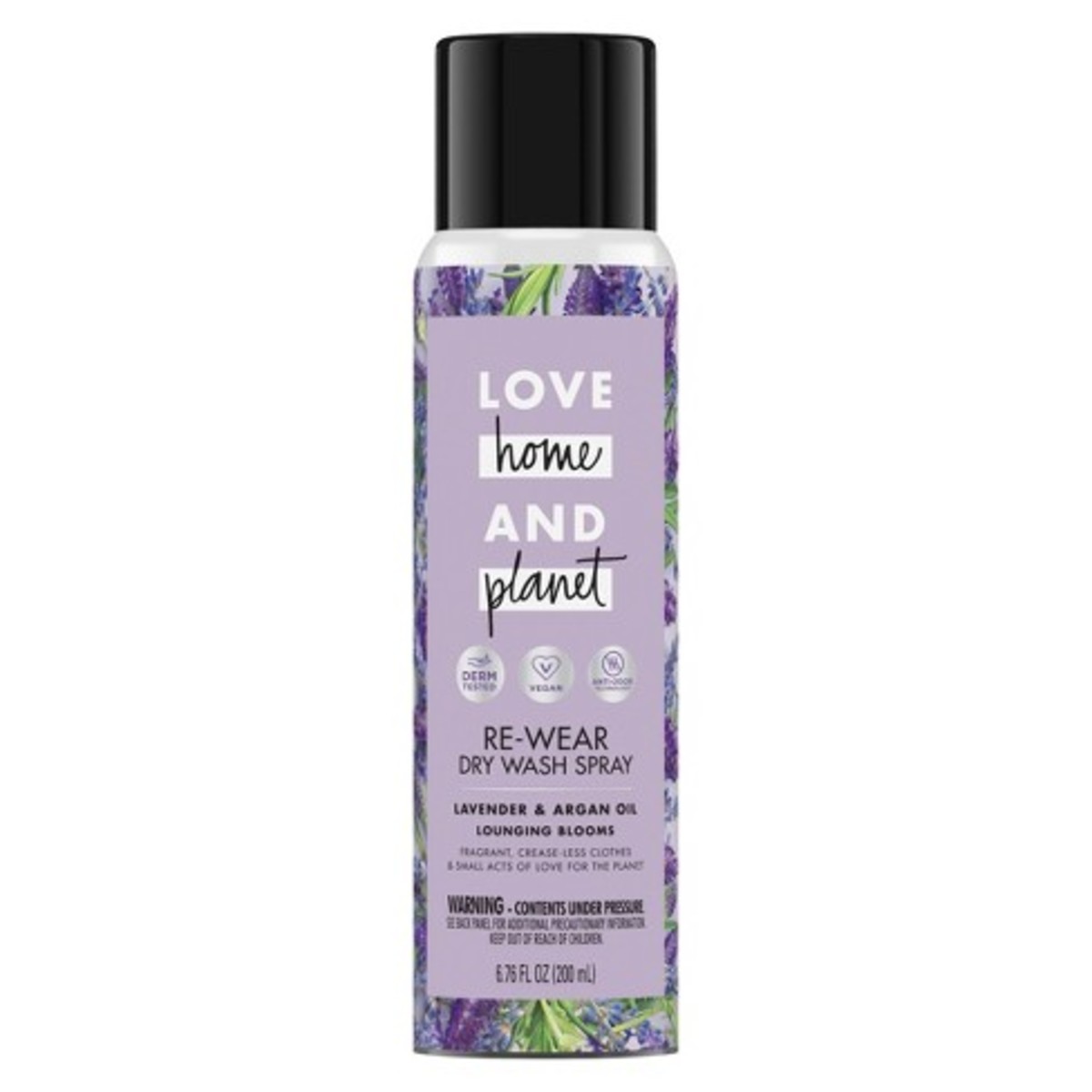 Love Home and Planet Re-Wear Dry Wash Spray, $6.99, available here.