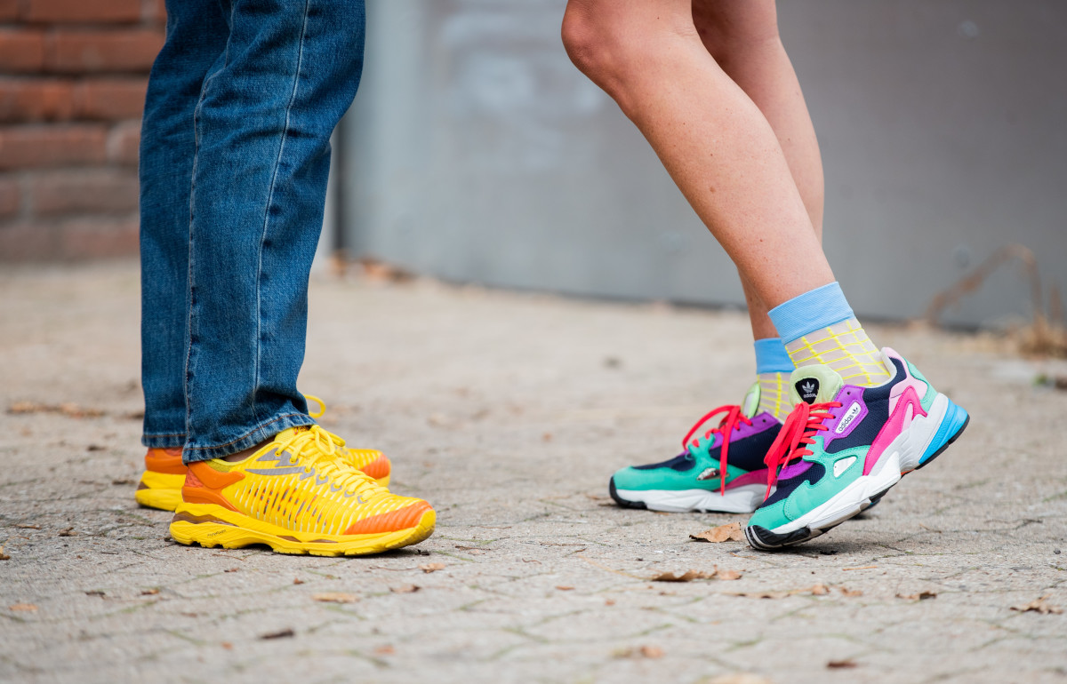 Sporty sneakers. Photo: Christian Vierig/Getty Images