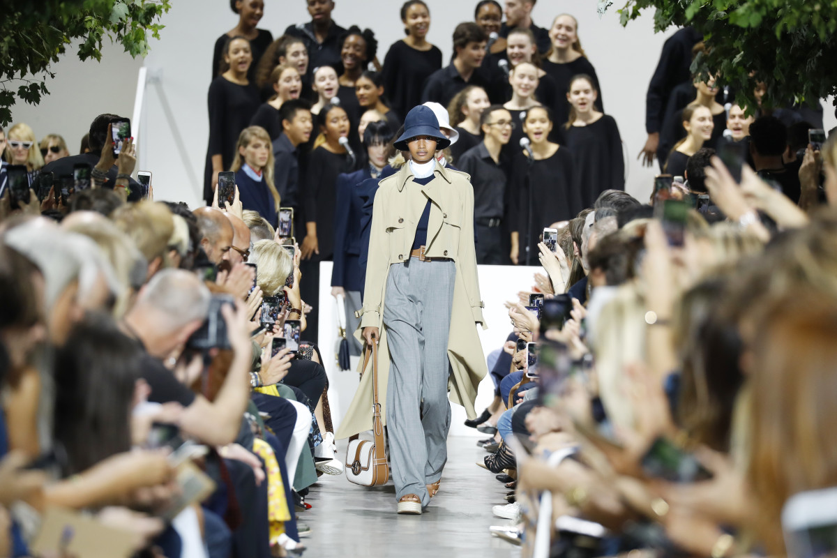 The finale at Michael Kors Spring 2020. Photo: JP Yim/Getty Images