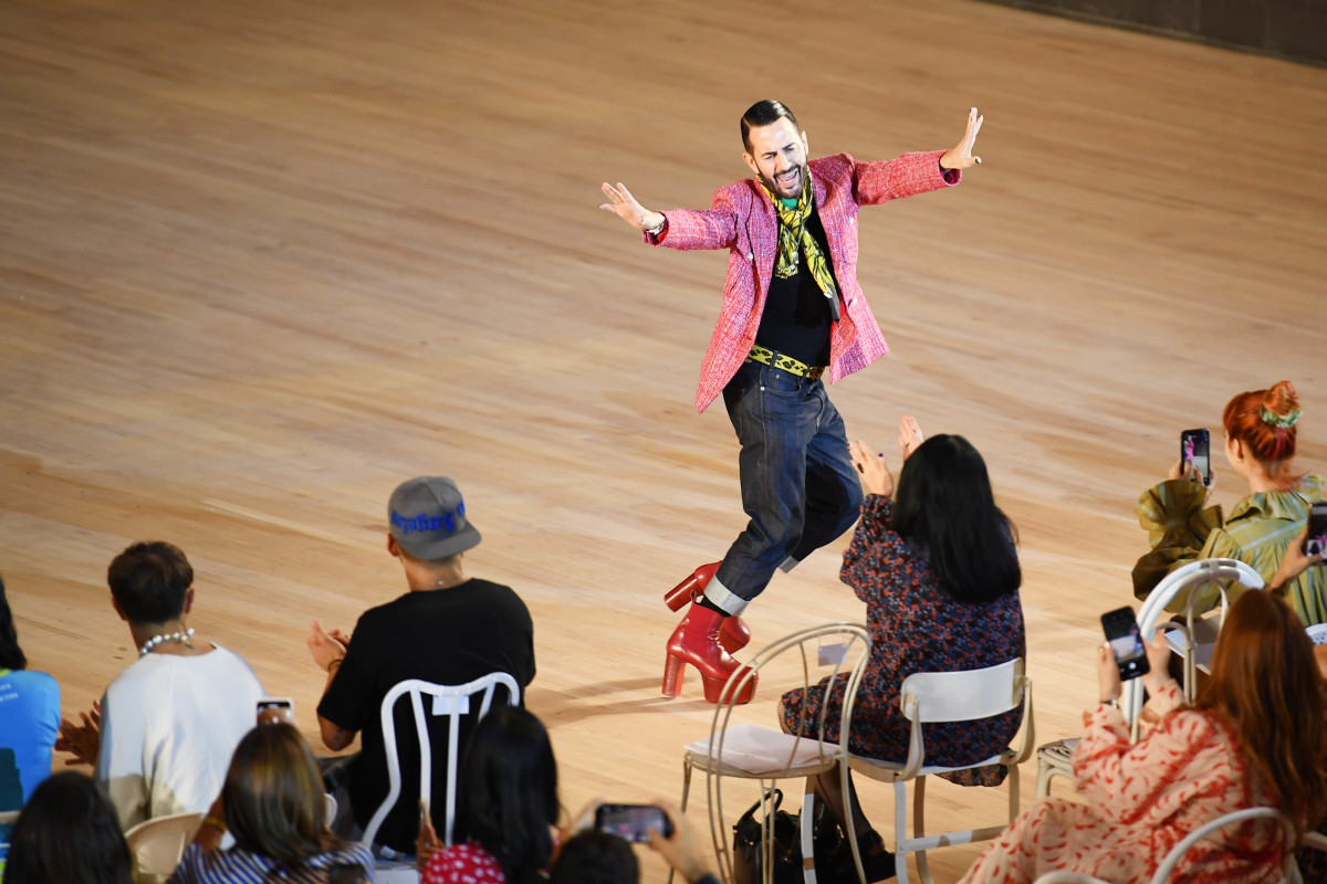 Marc Jacobs at his Spring 2020 runway finale. Photo: Dimitrios Kambouris/Getty Images