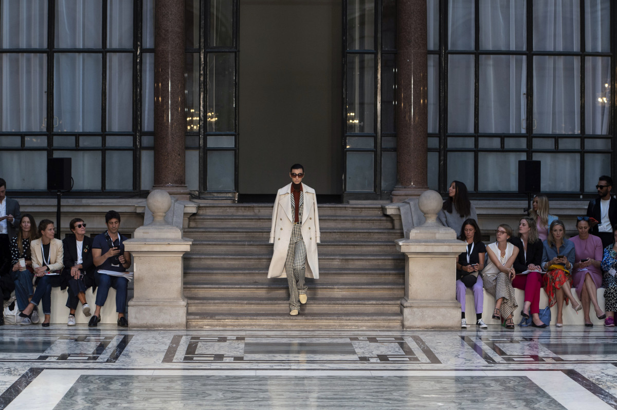 Victoria Beckham's Louis Vuitton Vest Street Style