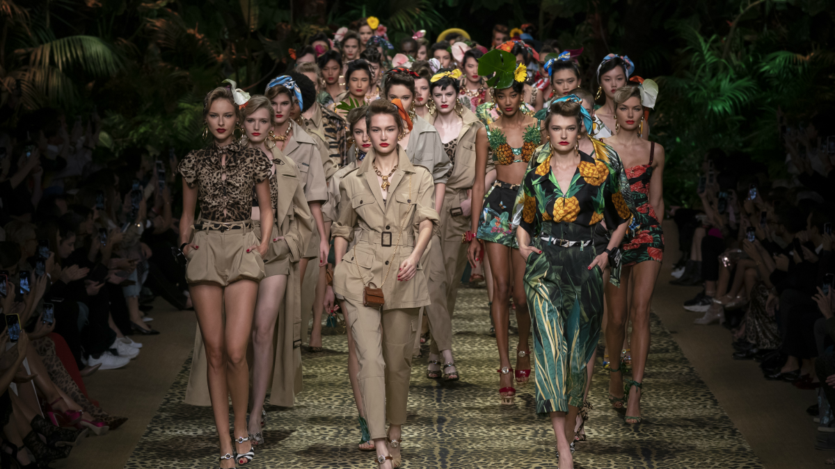 Dolce & Gabbana Evokes the Jungle for Its Spring 2020 Collection