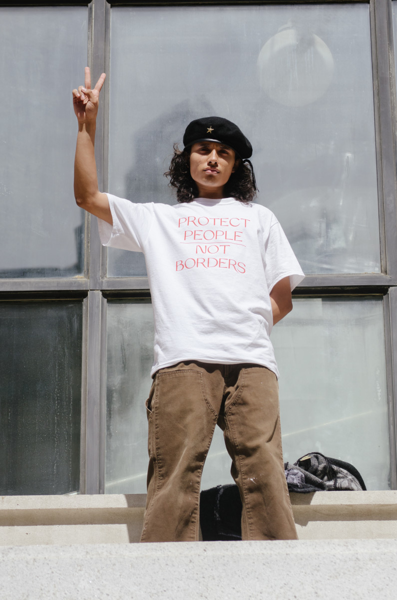 On the streets at the New York Climate Strike. Photo: Whitney Bauck/Fashionista