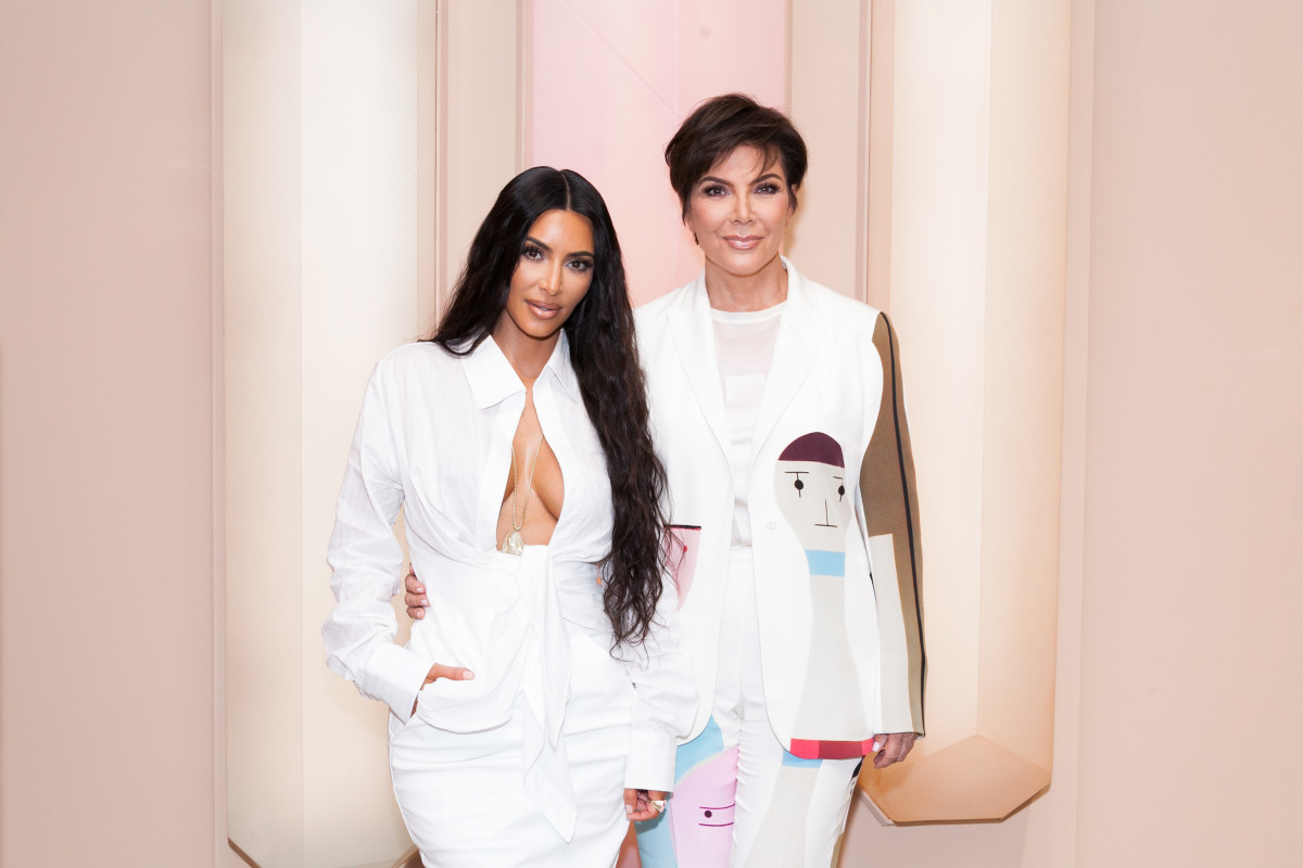 Kim Kardashian West and Kris Jenner. Photo: Presley Ann/Getty Images for ABA