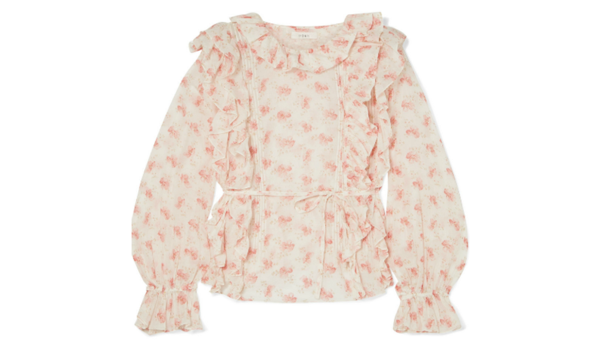 Dara Can't Wait to Wear This Doên Blouse on Thanksgiving