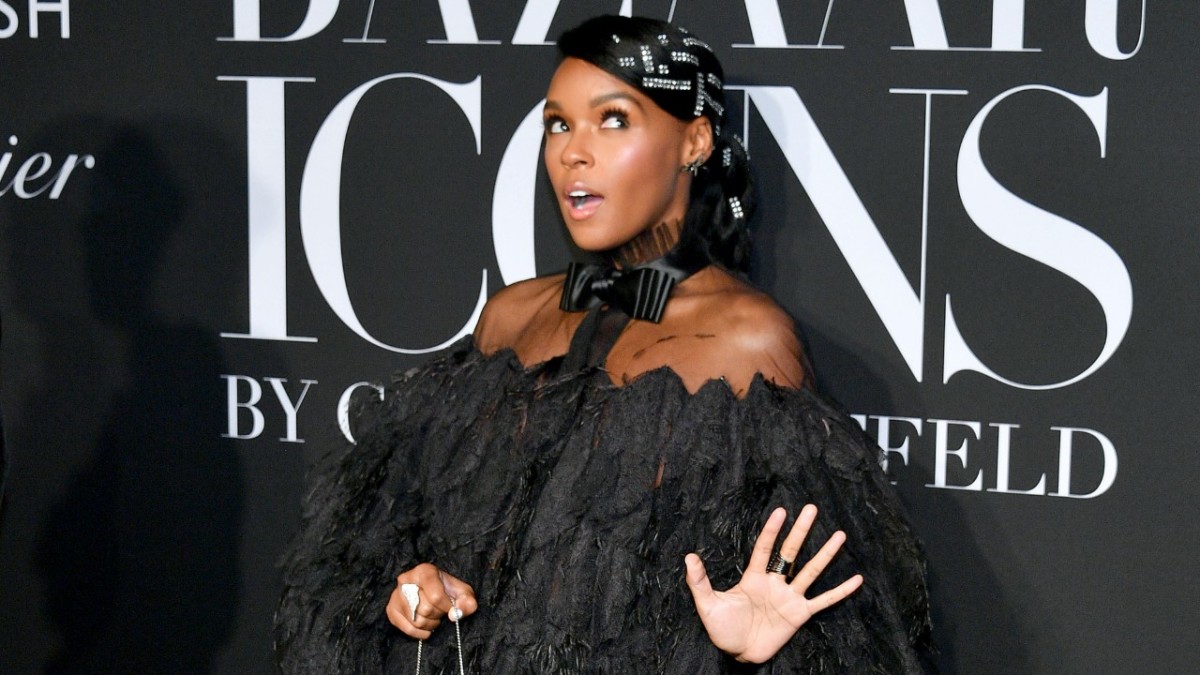 Janelle Monáe at the 2019 Harper's Bazaar Icons party. 