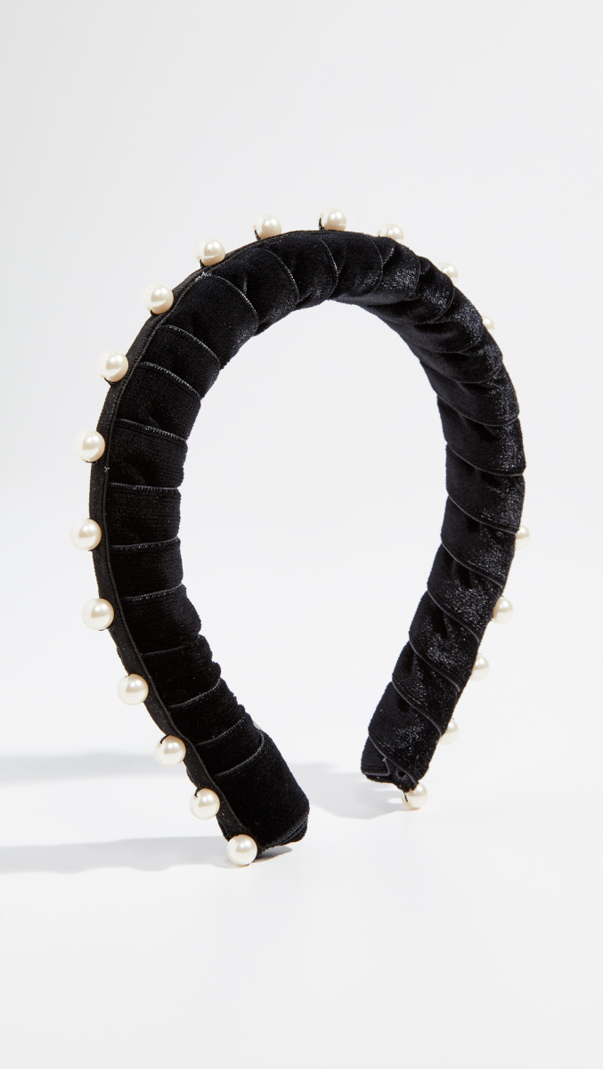 Jennifer Behr Mathilda Headband, $275, available here.