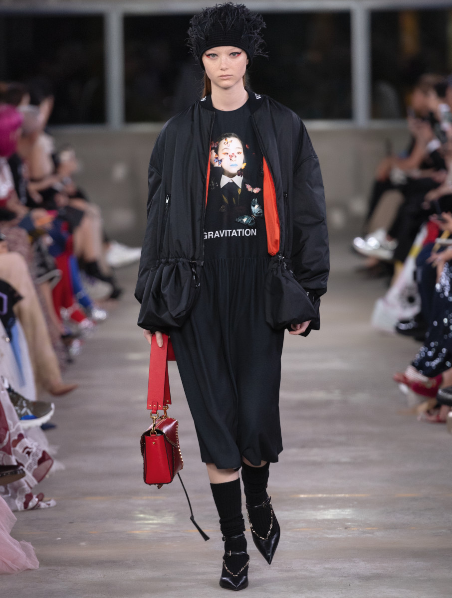 A look from Valentino's Pre-Fall 2019 runway show in Japan. Photo: Courtesy of Valentino 