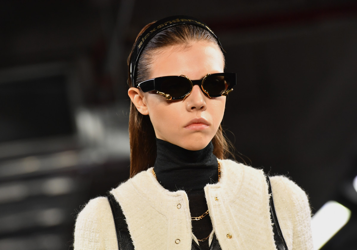 A look from the Alexander Wang Collection 2 runway. Photo: Angela Weiss /AFP/Getty Images