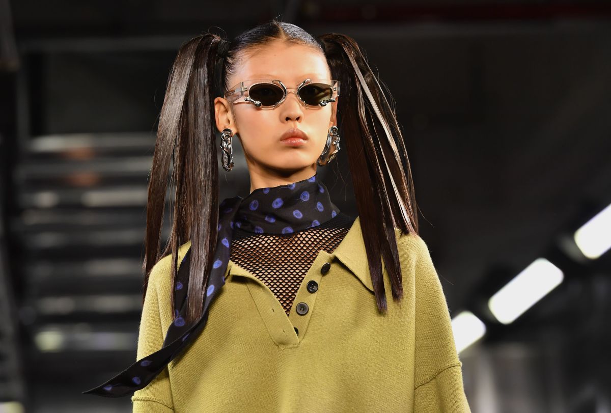A look from the Alexander Wang Collection 2 runway. Photo: Angela Weiss /AFP/Getty Images