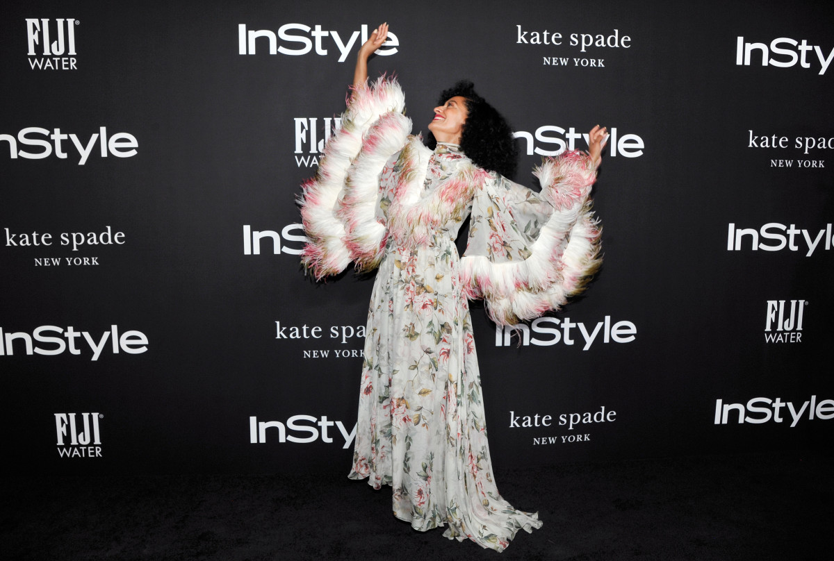 Tracee Ellis Ross in Giambattista Valli at the 2018 InStyle Awards. Photo: John Sciulli/Getty Images