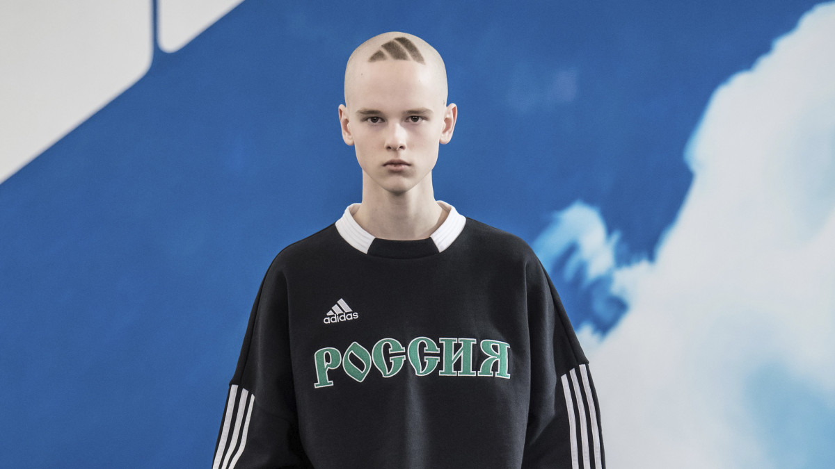 gosha rubchinsky ゲームシャツ adidasの+spbgp44.ru
