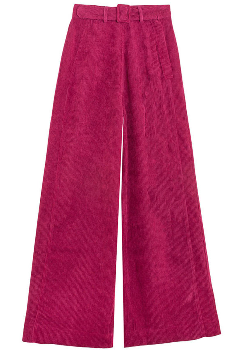 Samantha Pleet Magenta Tightrope Pants, $220, available here. 