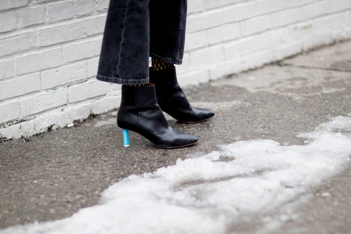 suede and leather boots