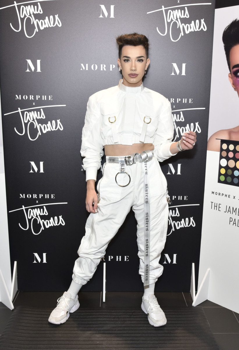 James Charles at a Morphe meet-and-greet. Photo: Eugene Gologursky/Getty Images
