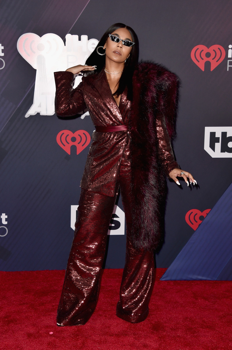 Ashanti at the 2018 iHeartRadio Music Awards. Photo: Alberto E. Rodriguez/Getty Images