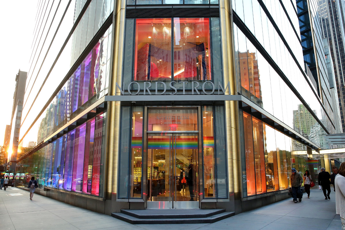 The Nordstrom brick-and-mortar in New York City. Photo: Monica Schipper/Getty Images