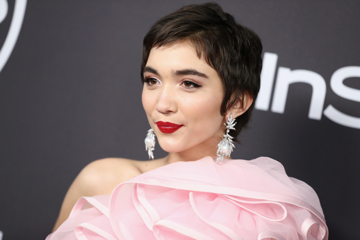 Rowan Blanchard in Marc Jacobs at the "InStyle" and Warner Bros. 2019 Golden Globes After Party in Beverly Hills, Calif. Photo: Rich Fury/Getty Images