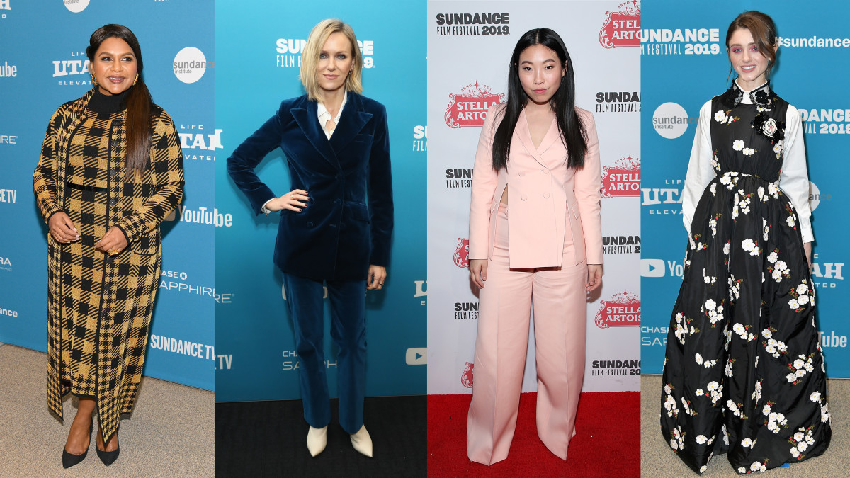 Mindy Kaling, Naomi Watts, Awkwafina and Natalia Dyer. Photos: Getty Images