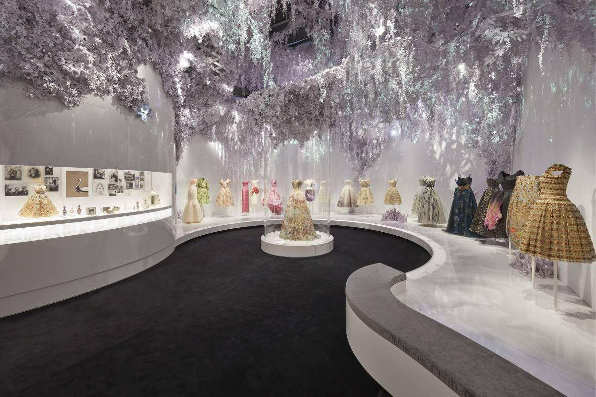 Inside "Christian Dior: Designer of Dreams." Photo: Adrien Dirand/Courtesy of Christian Dior