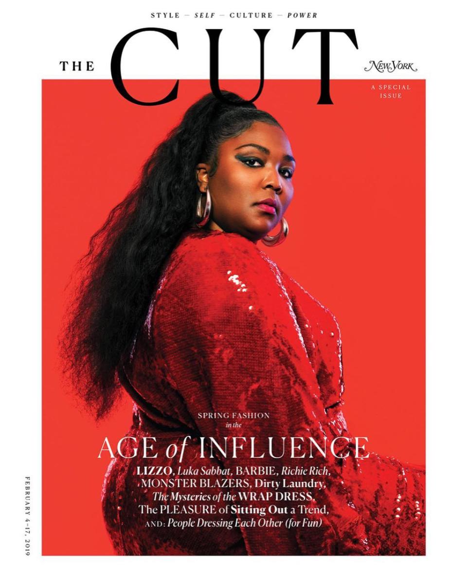 I want this for everybody:' Lizzo makes statement in Balenciaga caution  tape for Elle cover shoot, Houston Style Magazine