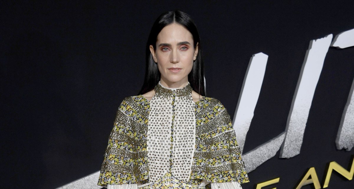 Louis Vuitton - Actress Jennifer Connelly wore Louis Vuitton to the  premiere of Noah in New York City, the first custom made dress by Nicolas  Ghesquière since his arrival.