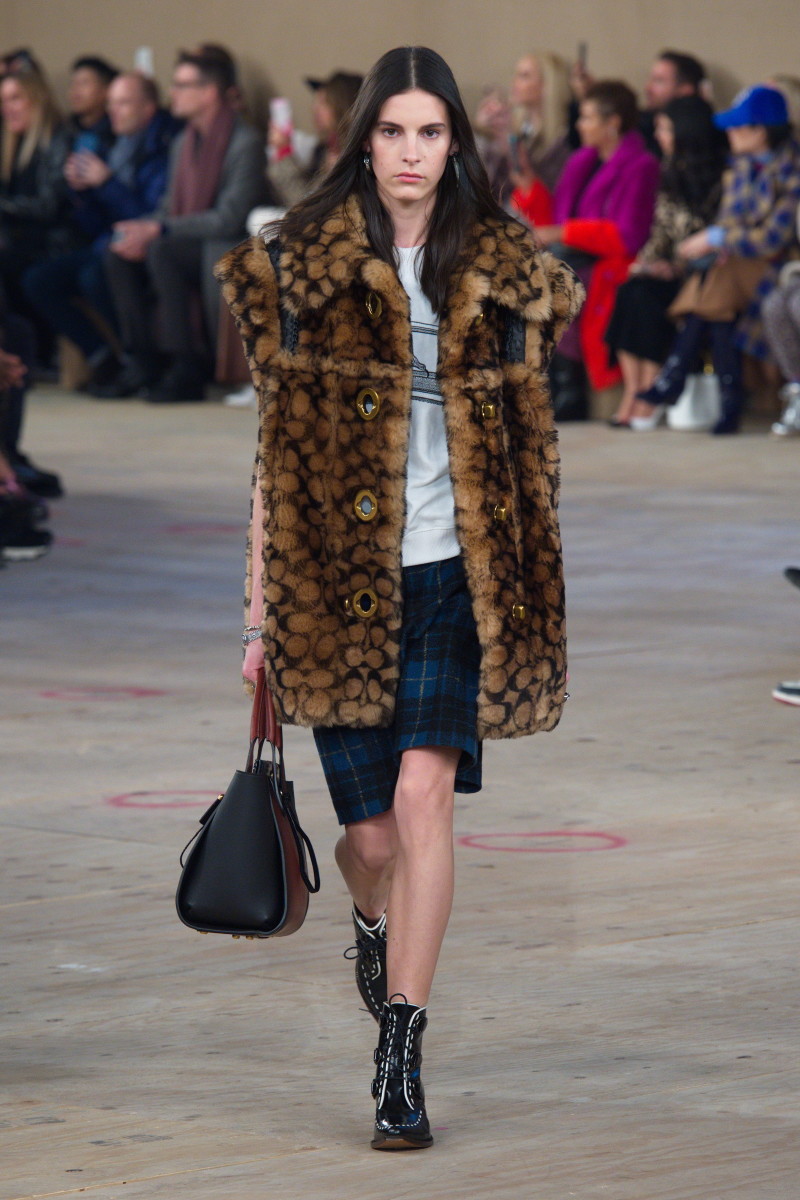 A look from the Coach 1941 Fall 2019 runway. Photo: Courtesy of Coach
