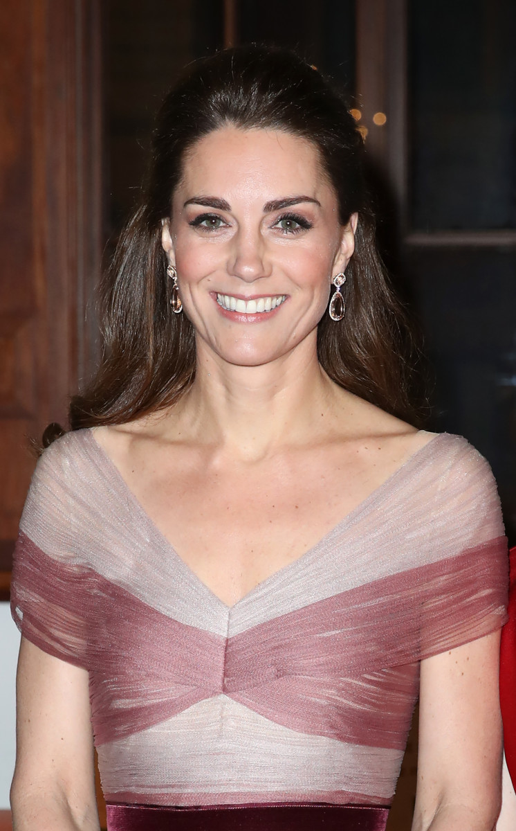 Kate Middleton, the Duchess of Cambridge, in a Gucci gown. Photo: Chris Jackson/WPA Pool/Getty Images