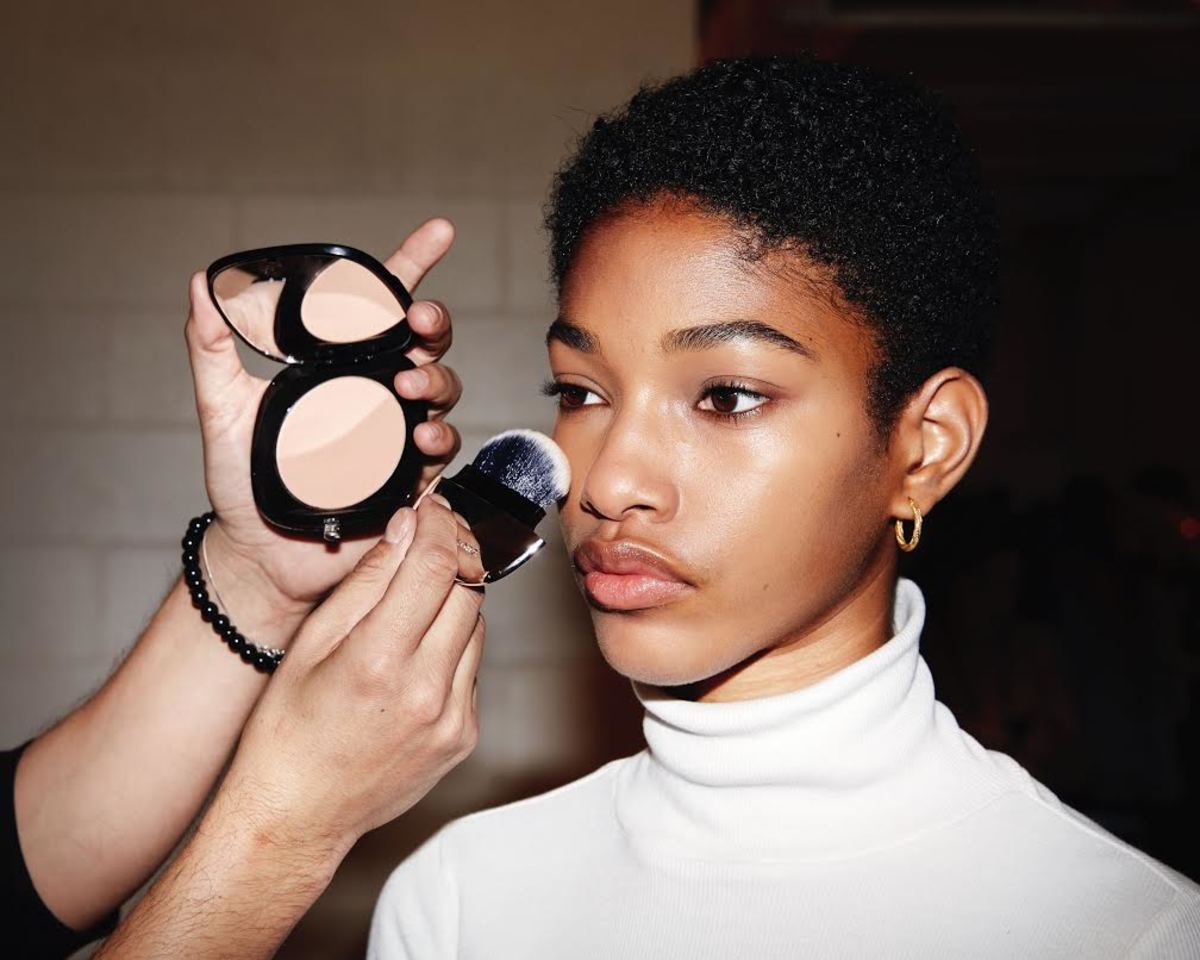 Backstage at the Fall 2019 Marc Jacobs show. Photo: Courtesy of Marc Jacobs Beauty