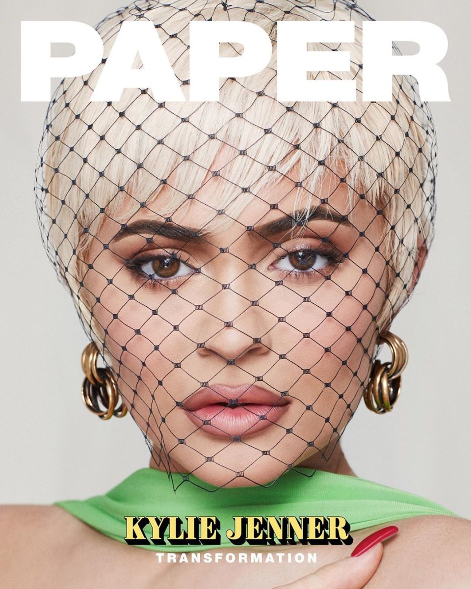 Kylie Jenner on the cover of "Paper Magazine." Photo: Morelli Brothers 