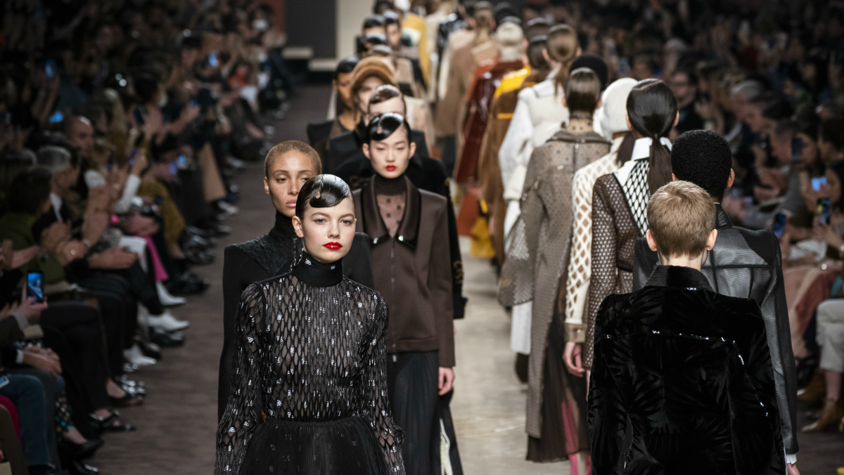 Karl Lagerfeld Lives on Through His Final Collection for Fendi, Fall ...