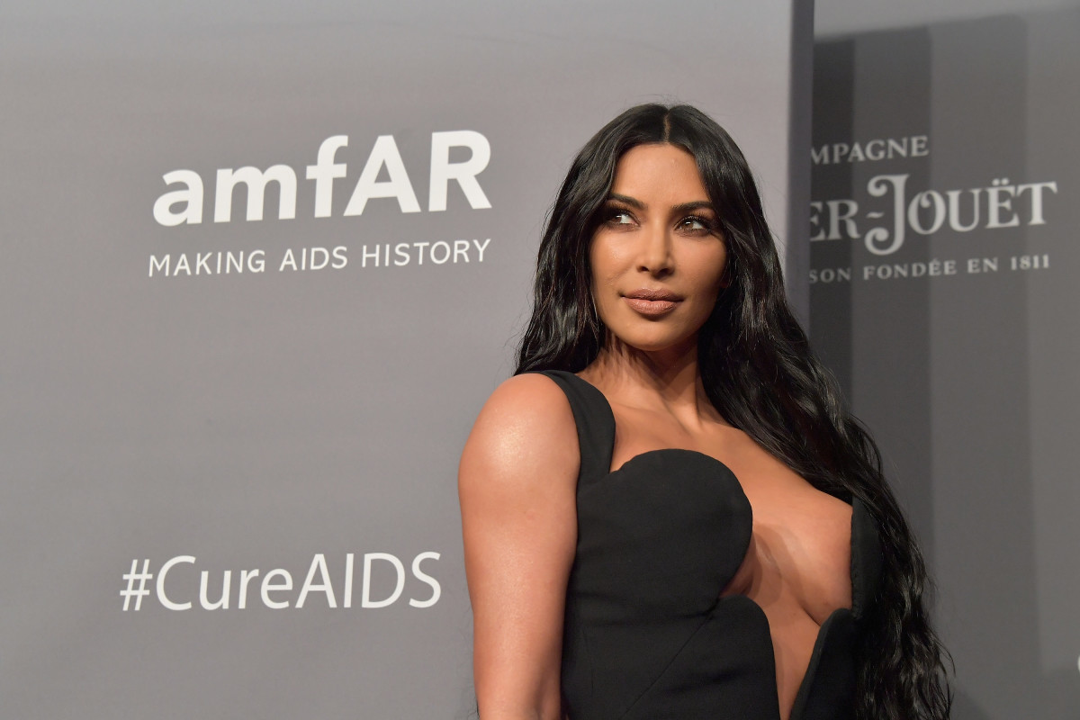 Kim Kardashian West at the 2019 amfAR Gala in New York. Photo: Michael Loccisano/Wire Image