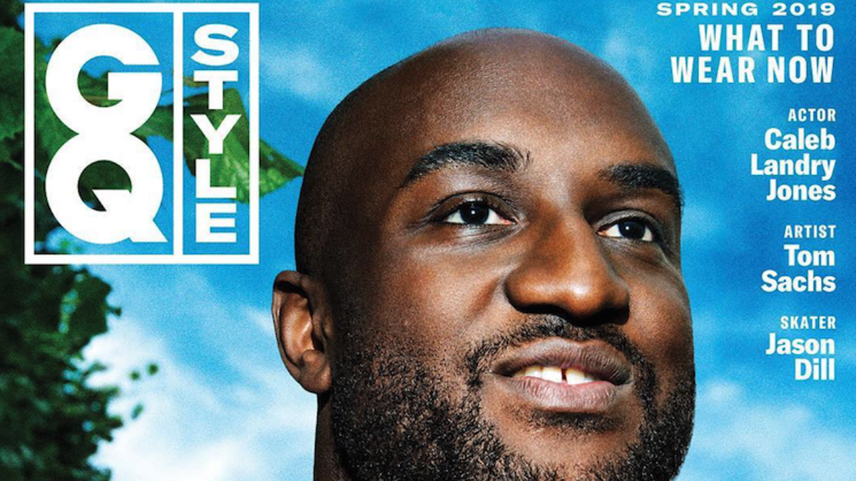 Virgil Abloh Covers the Spring Issue of GQ Style