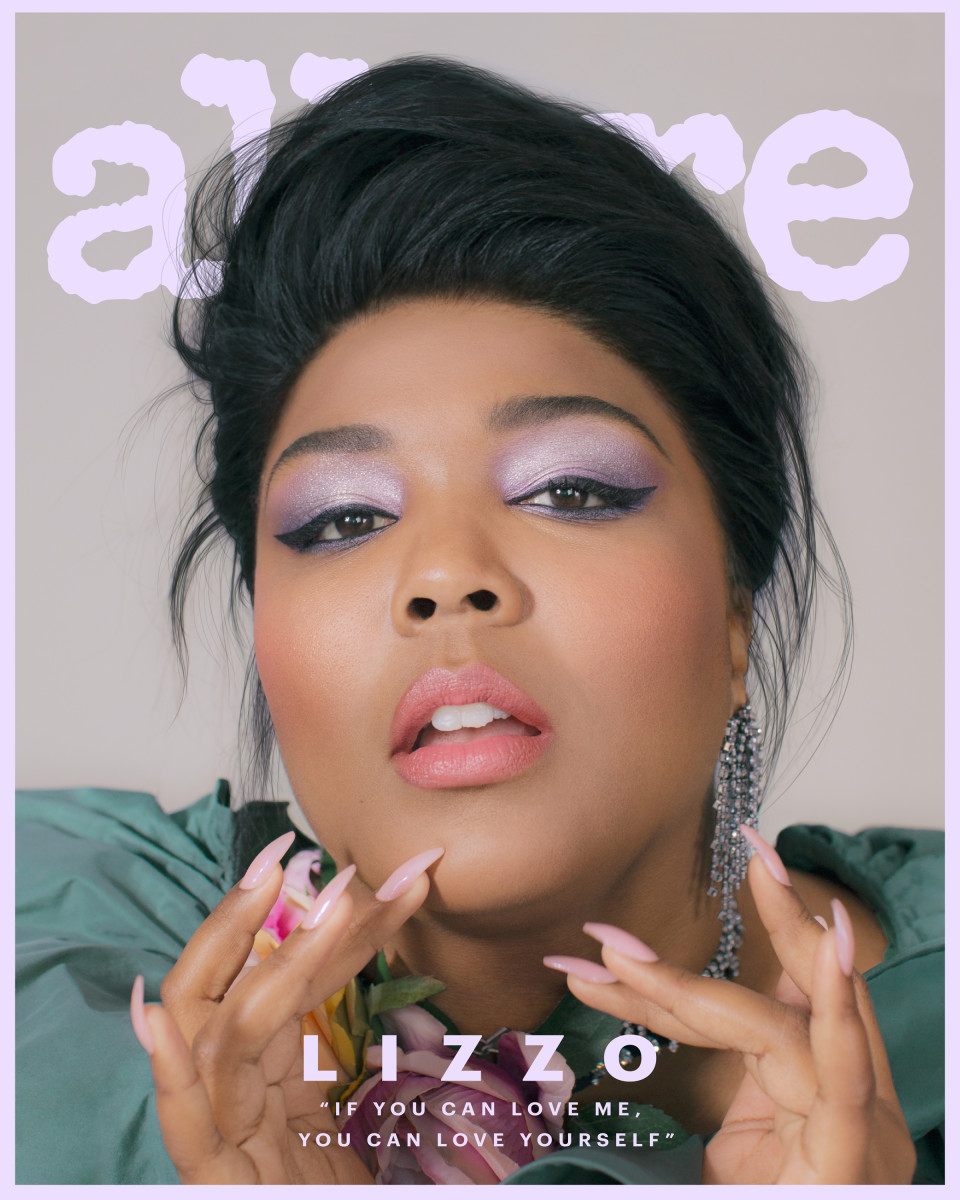 Lizzo on the cover of "Allure." Photo: Luke Gilford for "Allure"